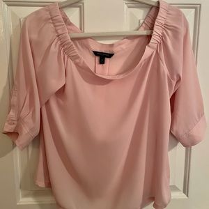 Pink Off The Shoulder Top